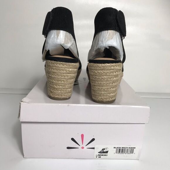 Isaac Mizrahi Crisscross Strap Wedge Espadrilles - Picture 7 of 7